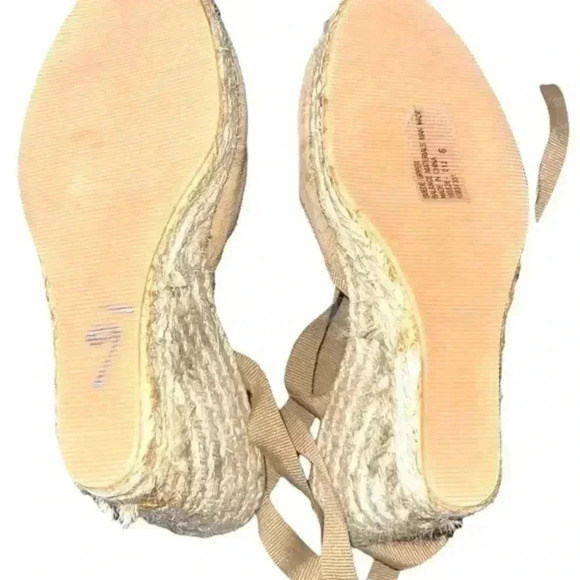 COLIN STUART WEDGES WITH ANKLE RIBBON - Picture 6 of 6